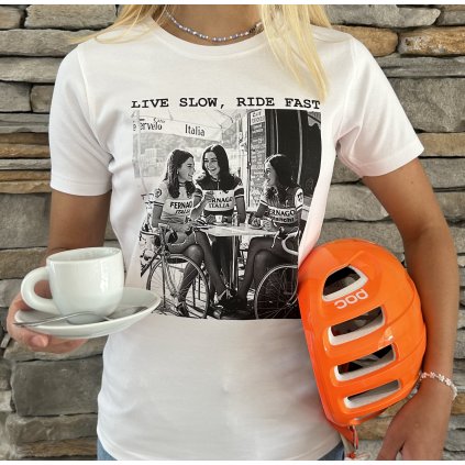 Triko Live slow, ride fast