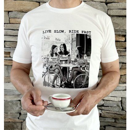 Triko LIVE SLOW, RIDE FAST