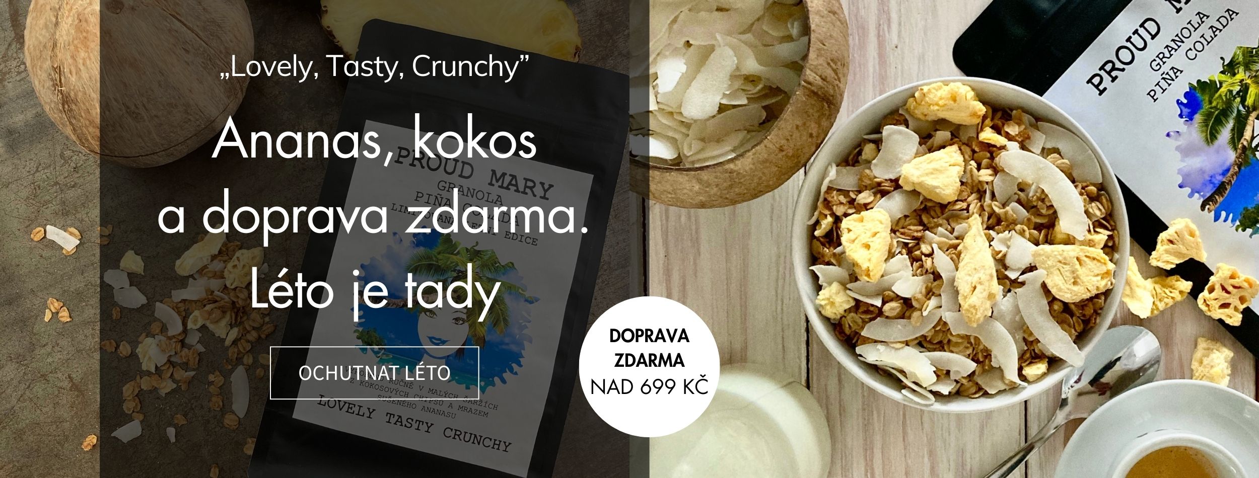 Proud Mary - granola ananas kokos