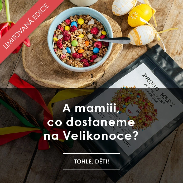 Velikonoce granola Proud Mary