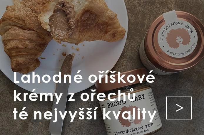 Oříškové krémy Proud Mary