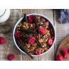 Malina a hořká čokoláda granola