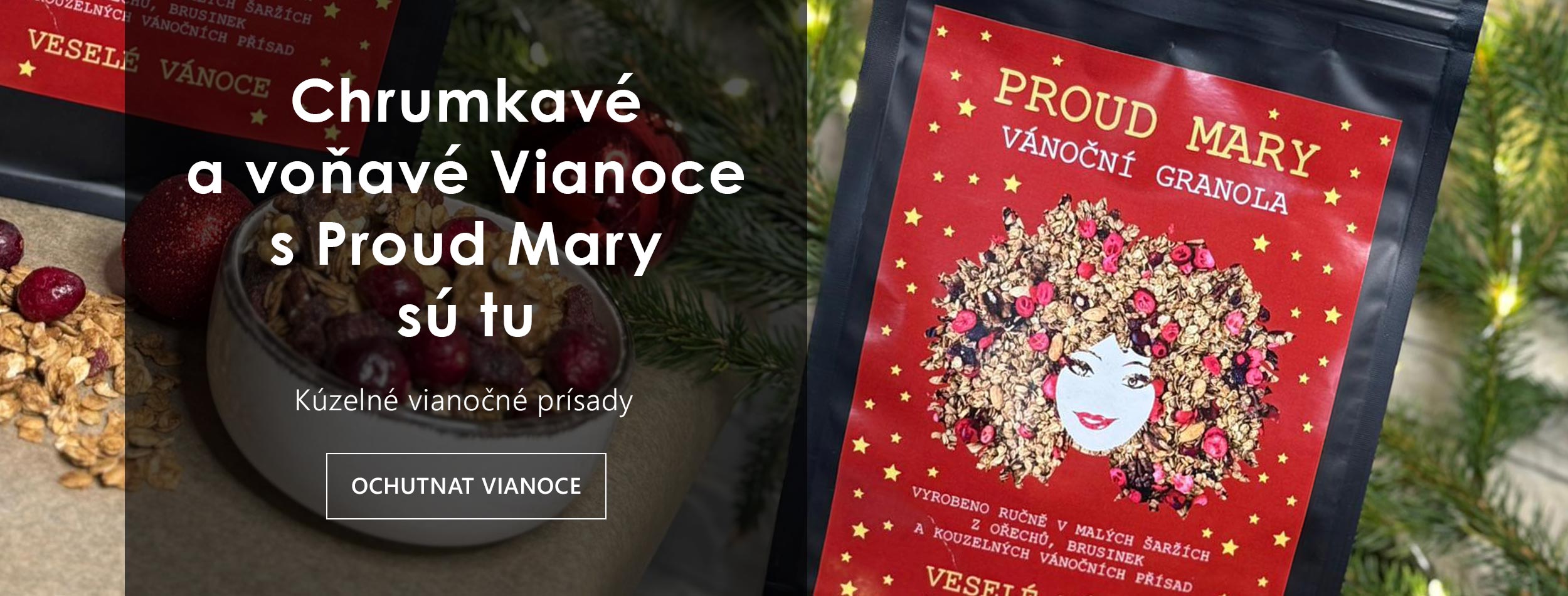 Vianočná granola Proud Mary