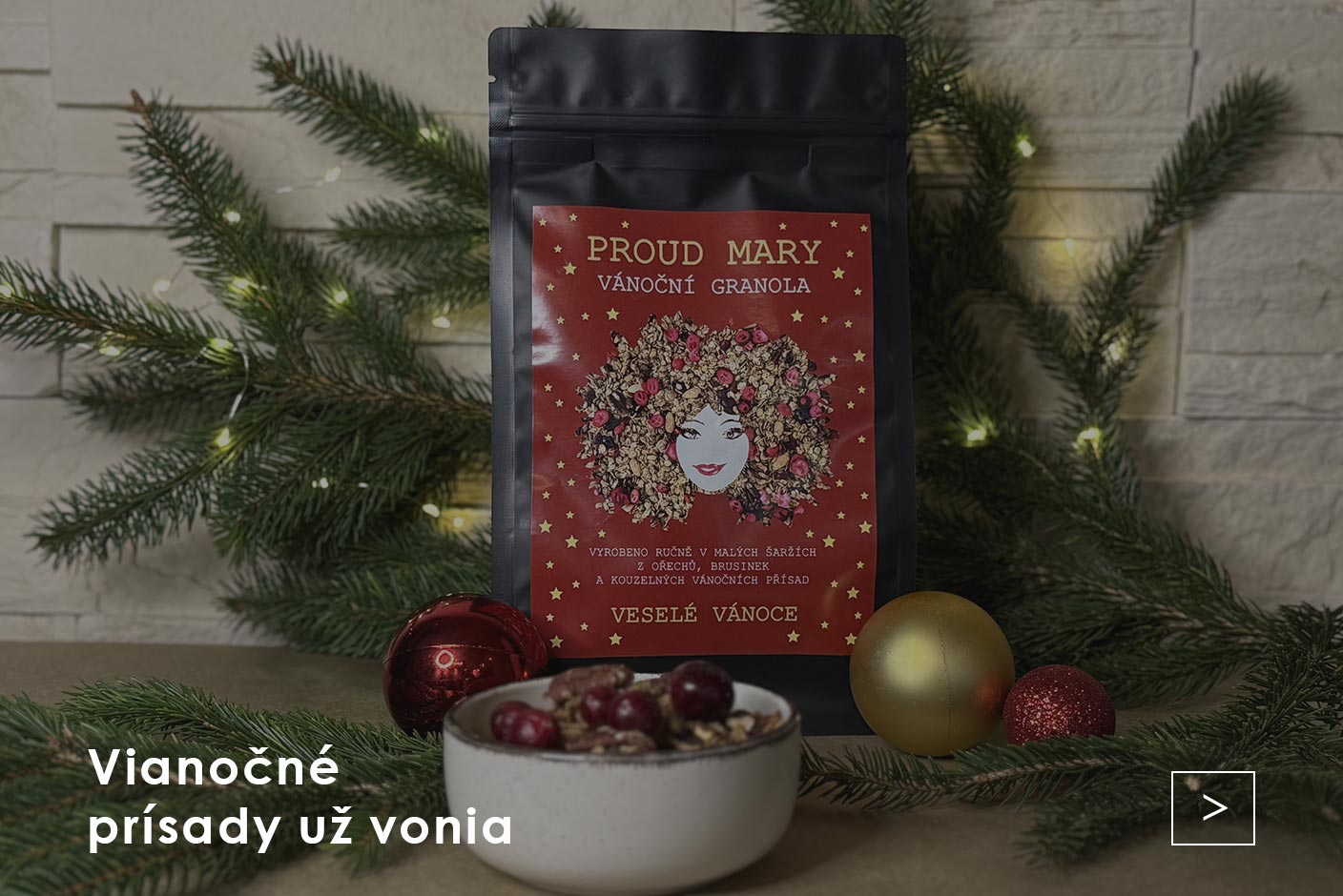 Proud Mary Vianočná granola