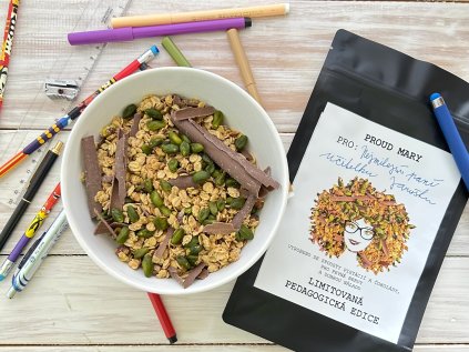 Proud Mary dubajska cokolada granola pedagogicka