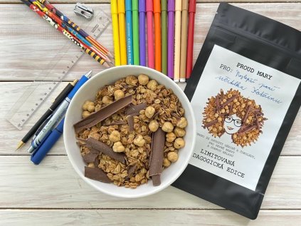 Proud Mary liskove orisky cokolada granola pedagogicka