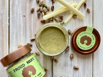 Pistáciový krém s belgickou čokoládou 200g (Gramáž 200 g)