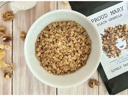 Plain, čistá nebo holá granola Proud Mary