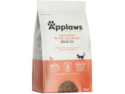 Applaws Cat Dry Adult Chicken with Salmon 7,5 kg