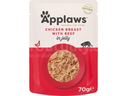 Applaws Cat kaps. kuřecí prsa a hovězí v aspiku 70 g