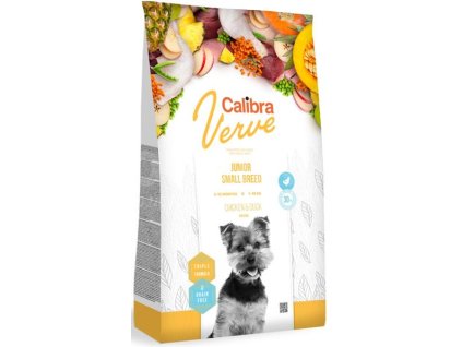 Calibra Dog Verve GF Junior Small Chicken & Duck 1,2 kg