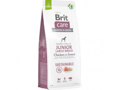 Brit Care Dog Sustainable Junior Large Breed, 12 kg