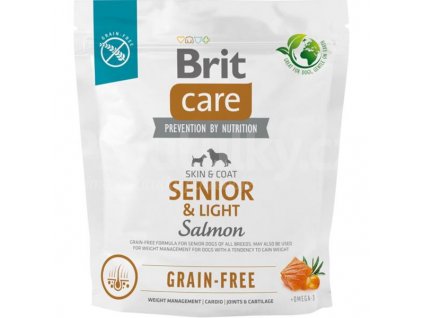 Brit Care Dog Grain-free Senior & Light, 1 kg