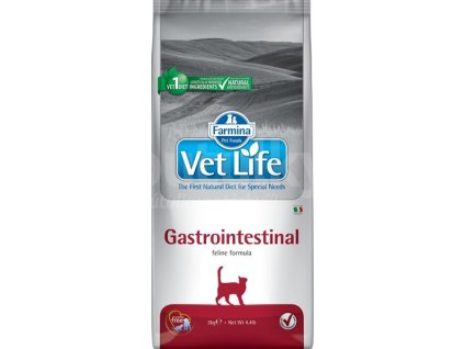 Vet Life Natural Feline Gastrointestinal 2 kg ÚT