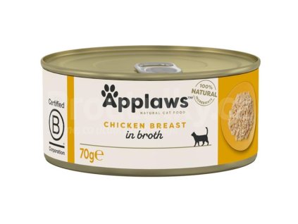 Applaws Cat konz. kuřecí prsa 70 g HDC