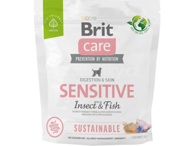 Brit Care Dog Sustainable Sensitive, 1 kg