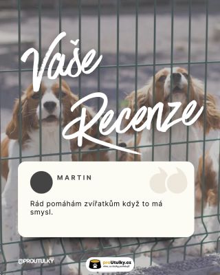💛 Děkujeme za každou krásnou recenzi. Díky vám můžeme společně plnit mističky útulkovým zvířátkům. 🐾 Chcete pomoci i vy? 👉...