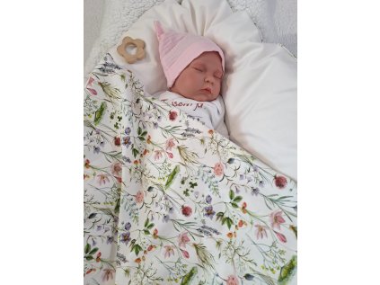 Péřová zavinovačka Luční květy