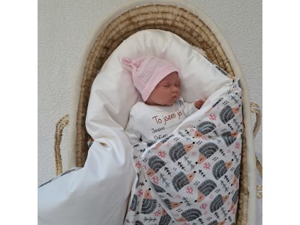 Péřová zavinovačka Ježečci
