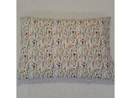 Povlak na polštářek Květy hořčicové 40 x 60 cm