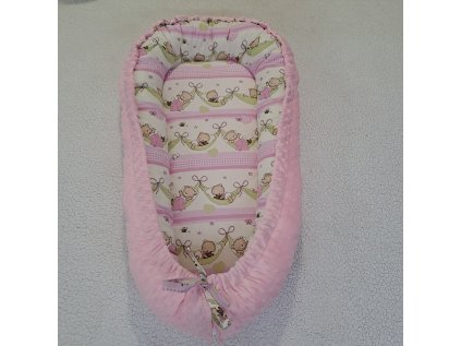 Hnízdečko pro miminko Medvídci na houpačce