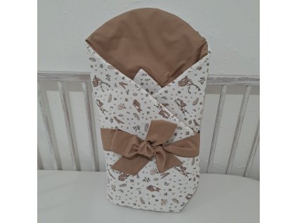 Zavinovačka Hnědá se zvířátky