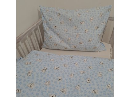 Povlečení do postýlky Pejsci