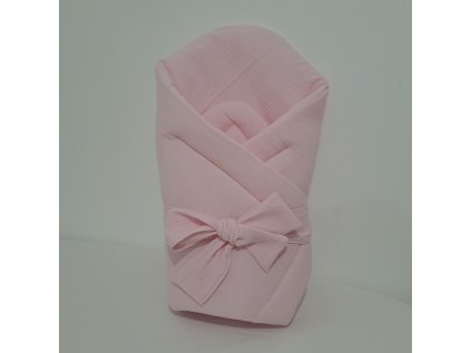 Zavinovačka mušelínová Růžová