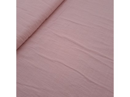 len oděvní RŮŽOVÝ