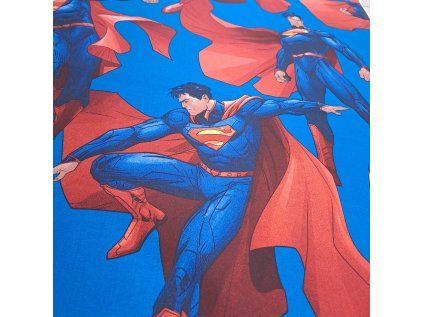 bavlněná látka SUPERMAN