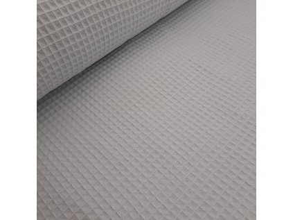 metráž VAFLE ŠEDOMODRÁ