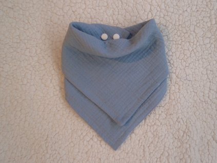 Bryndáček Mušelínový blue modrý