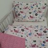Povlečení do postýlky Pejsek růžový