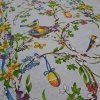 bavlněná látka - běhoun velikonoční PTÁČCI