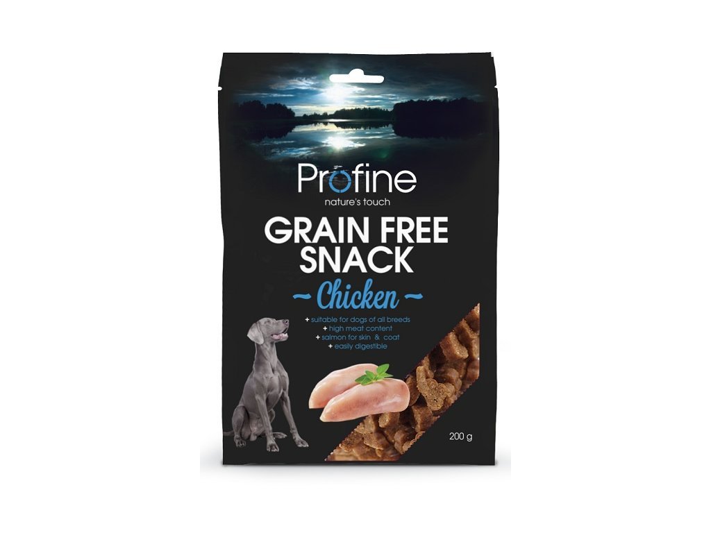 3228 2 profine grain free snack chicken 200g