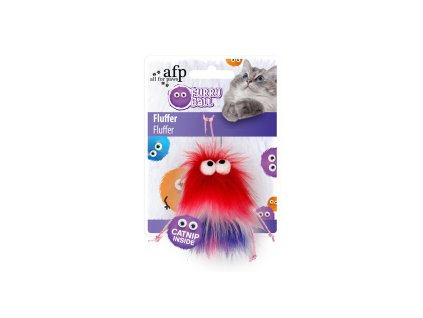 Chlupatá hračka Fluffer AFP Furry Ball – se šantou