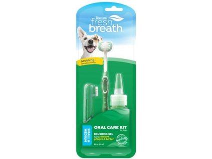Oral Kit S - gel s kartáčky - pro psy - 59 ml