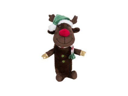 Xmas REINDEER, plyšový sob s pet lahví uvnitř, 45 cm