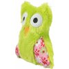 OWL, plyšová sova, hračka pro kočky s katnipem, 11cm