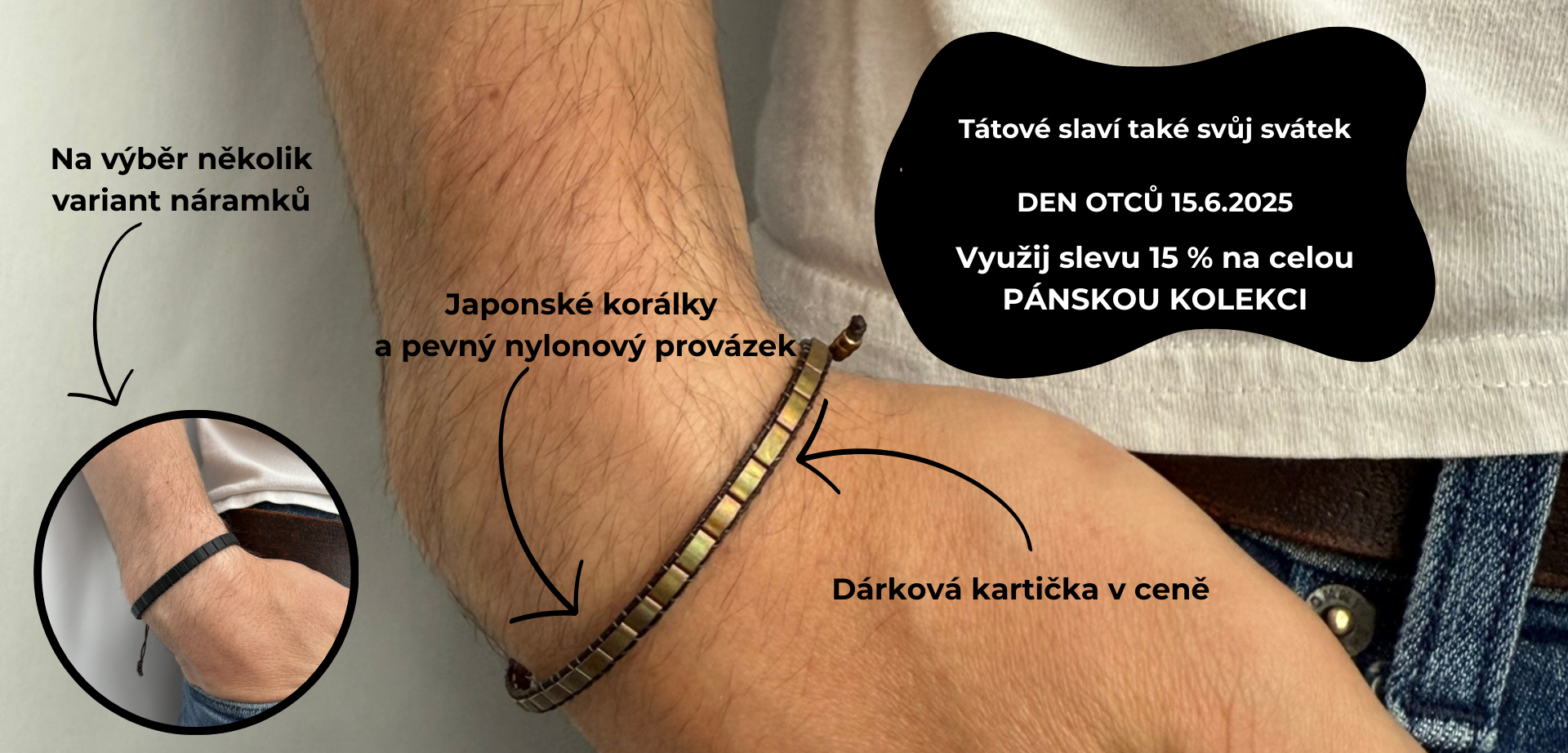 Sleva na pánskou kolekci