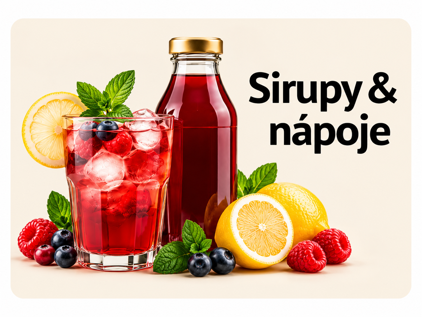 Sirupy & nápoje