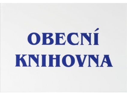 OBECNI KNIHOVNA