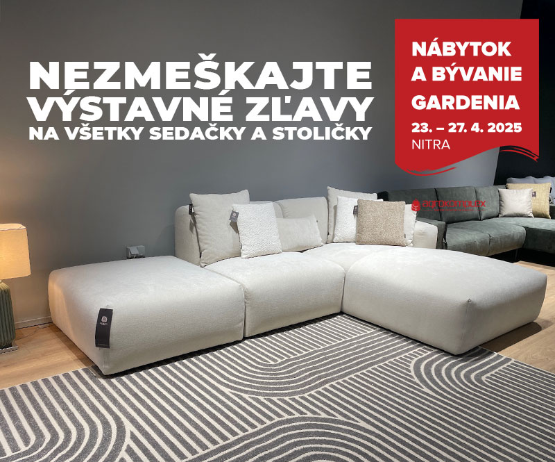 PROXIMA STORE na výstave Nábytok a bývanie | Gardenia 2025 v Nitre