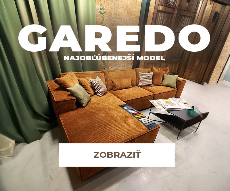 Najobľúbenejša sedačka GAREDO.