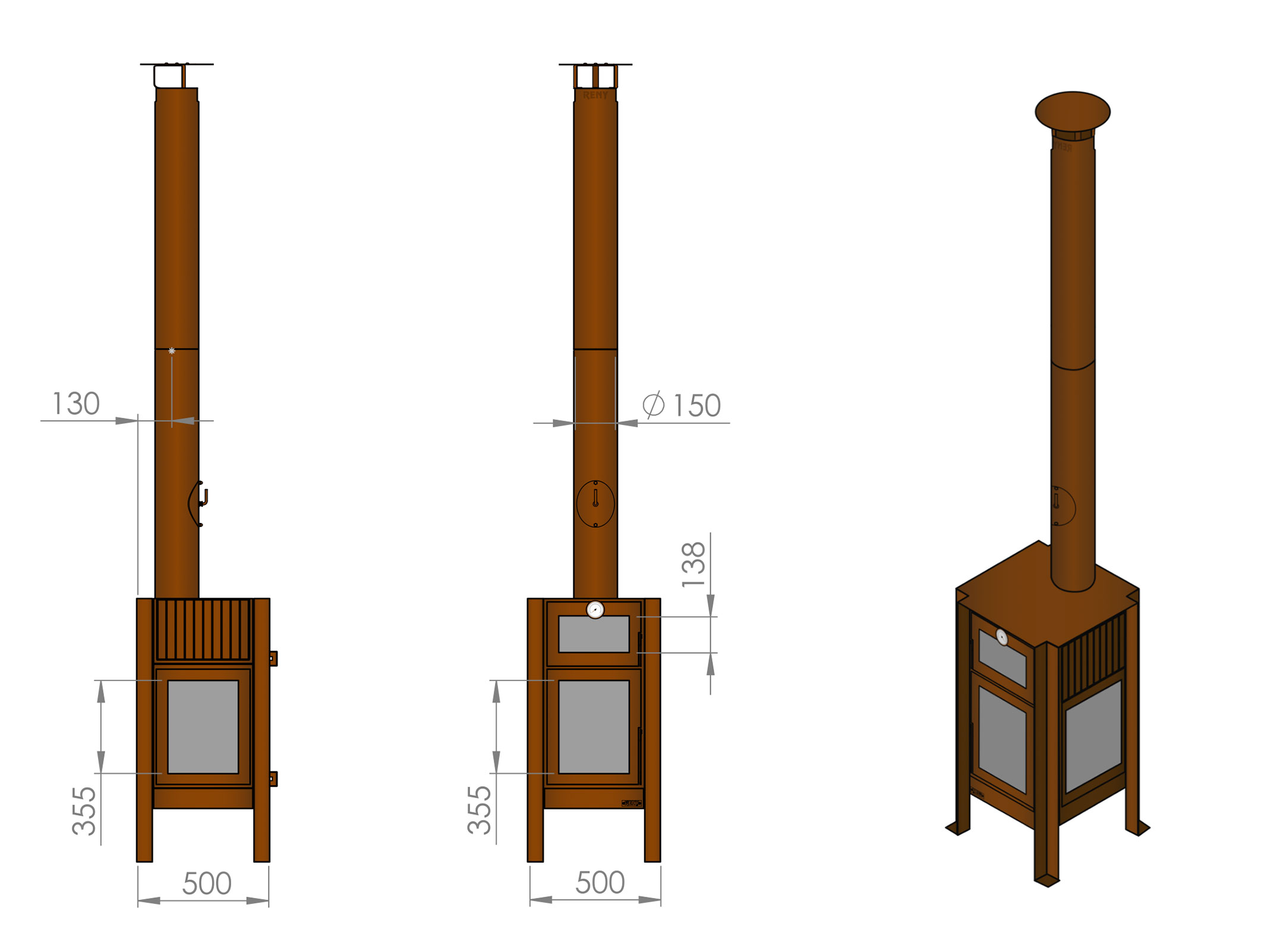 QUERCUS_cortenovy_vonkajsi_krb_s_pizza_pecou_6_technicky_nakres_PROXIMA_store