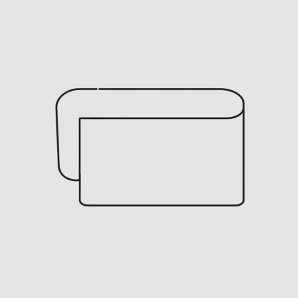 piave 2 sedacka s opierkou tmava