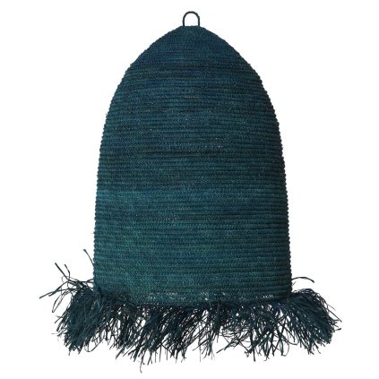 Dizajnové tienidlo KUBU BLUE TURQUOISE