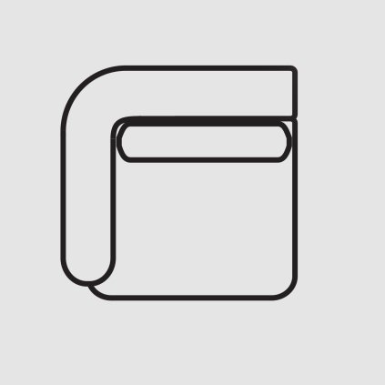 1 sedacka s opierkou seda