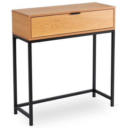 Toaletka PETRA Dąb/Czarna (Farba dub)