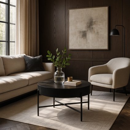 Stolik BELIEF Czarny (Farba čierna)